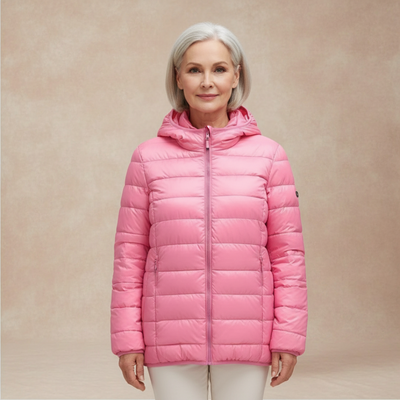 Floryn | Blush Glow Puffer Jacket