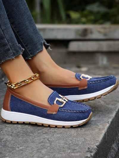 Tamara  | Chain Detail Loafers
