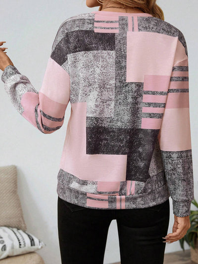 Melanie | Artistic Patchwork Sweater
