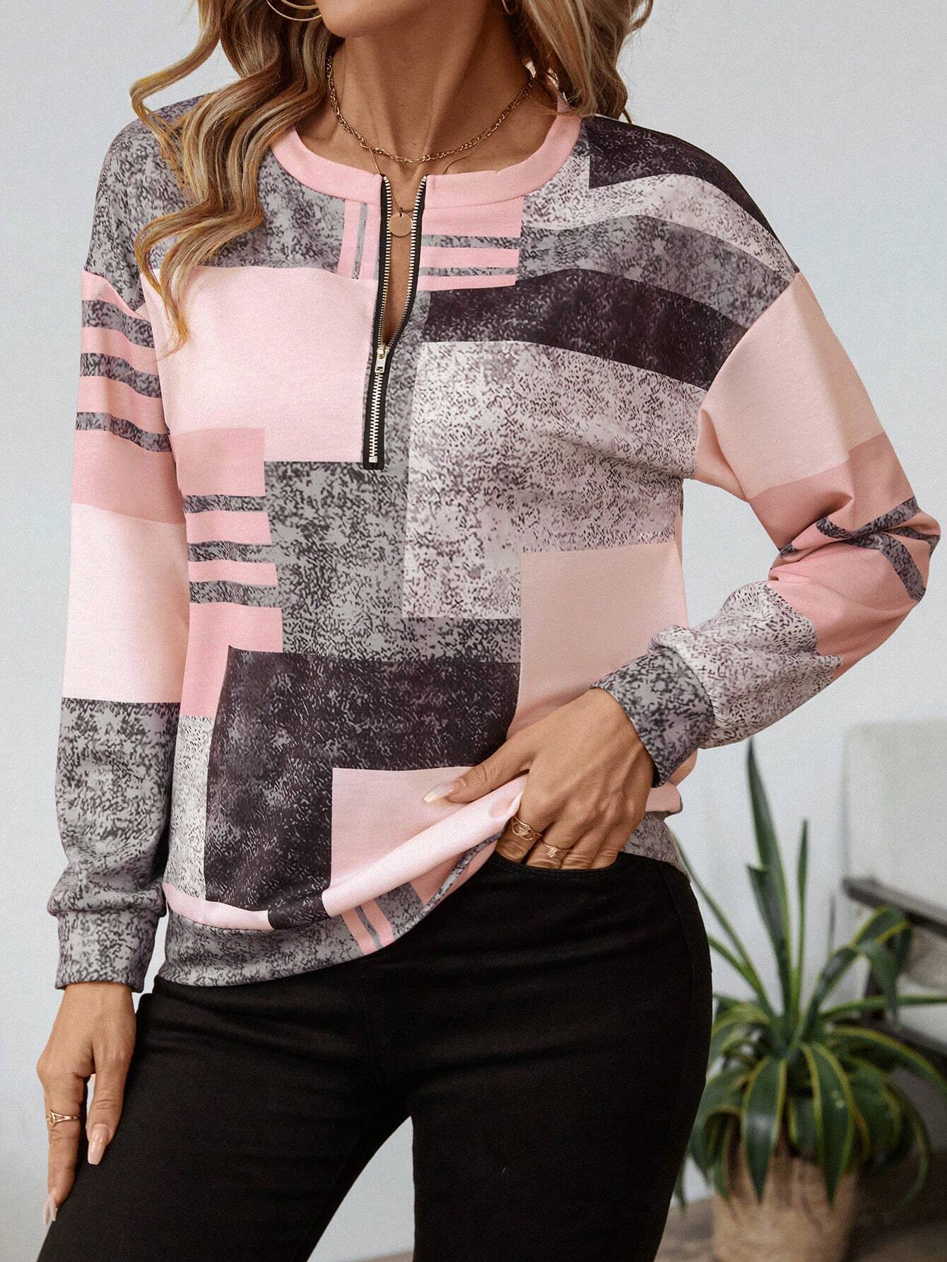 Melanie | Artistic Patchwork Sweater