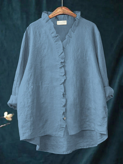 Vanessa | Ruffled Elegance Blouse