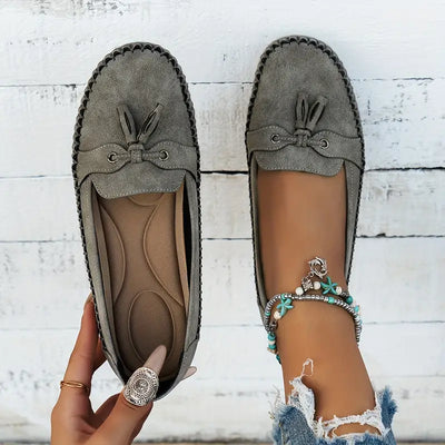 Taylor | Soft Bow Loafers