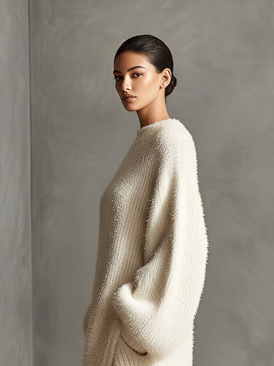 Vivienne | Luxe Cocoon Sweater Dress