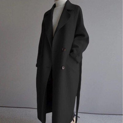Danielle | Longline Wool Coat