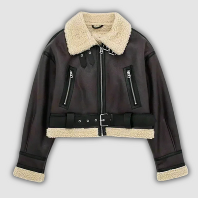 Tina | Shearling Leather Jacket