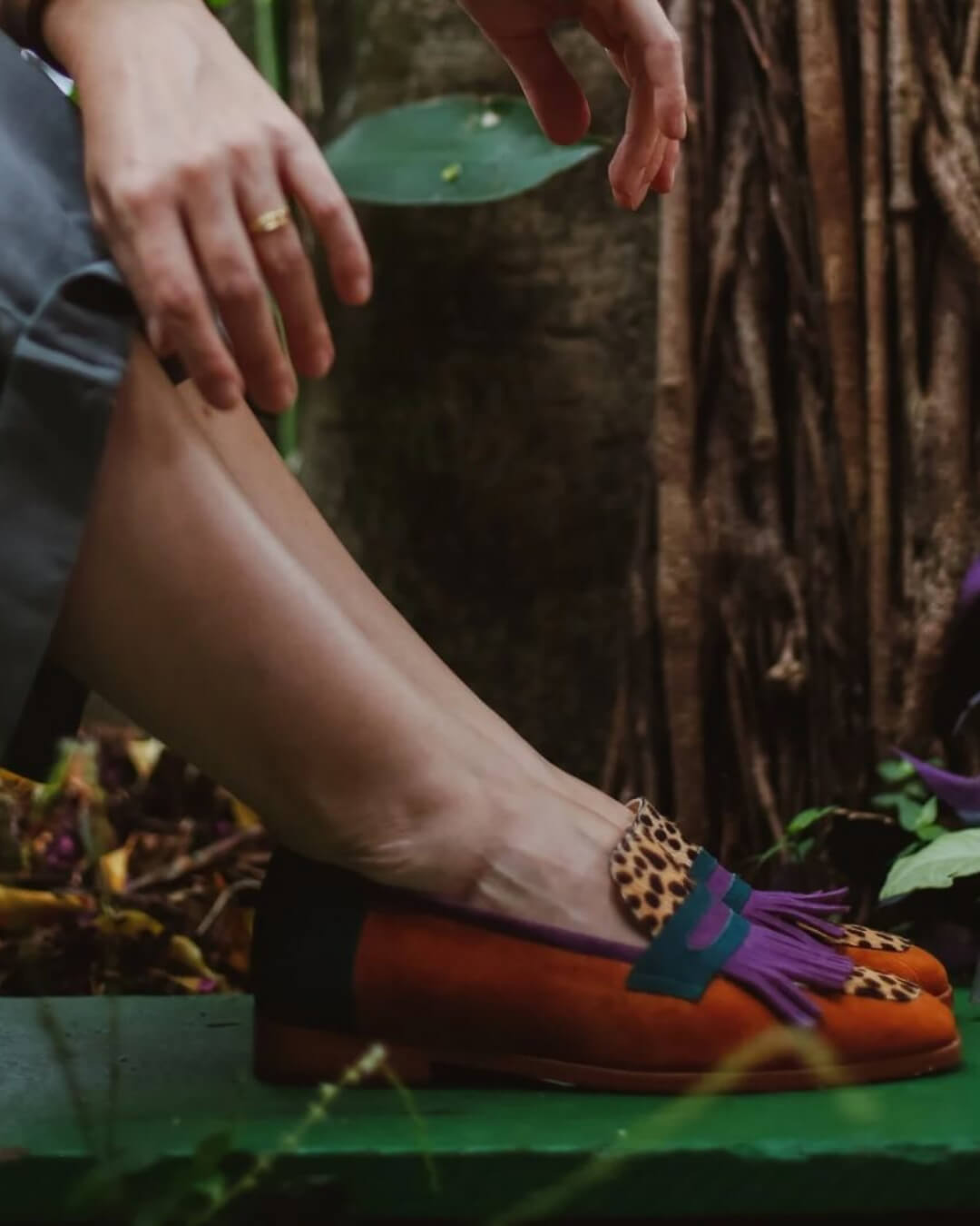 Natasha | Statement Fringe Loafers
