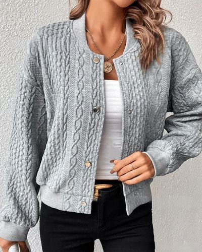 Sabrina | Classic Cable Cardigan