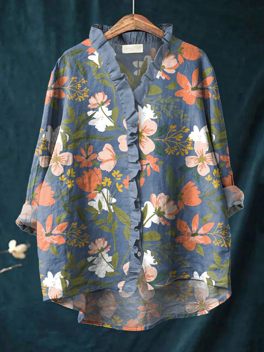 Kendall | Elegant Bloom Blouse