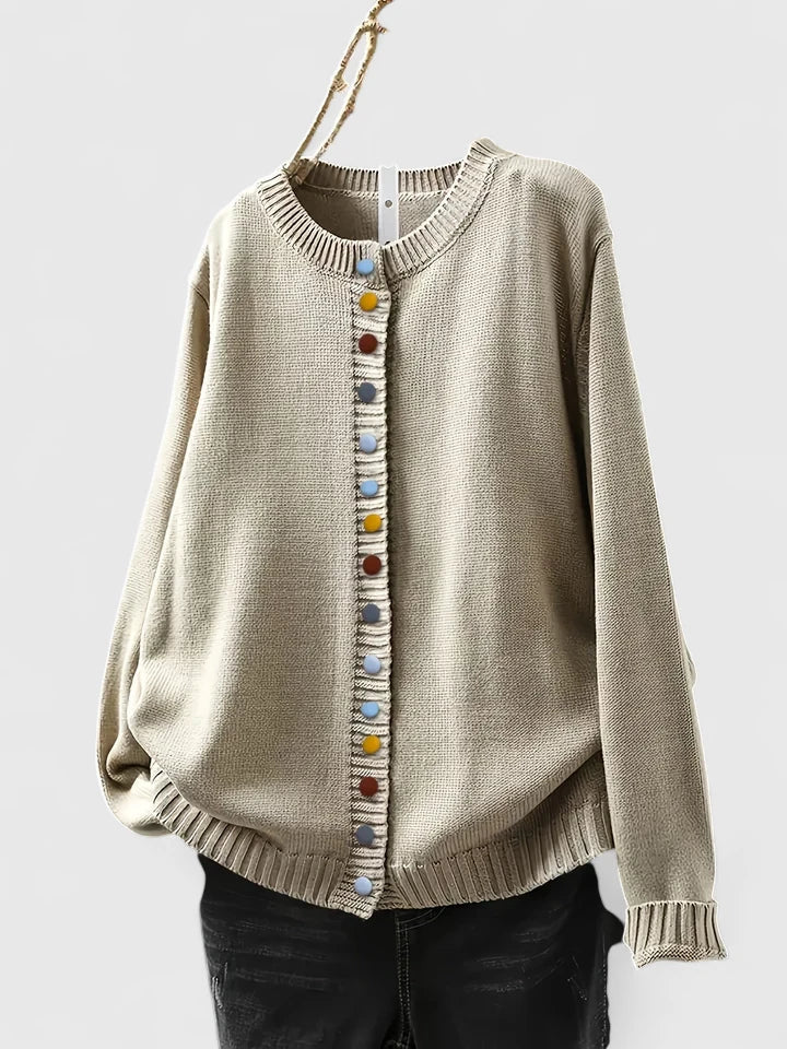 Deborah | Embroidered Detail Cardigan