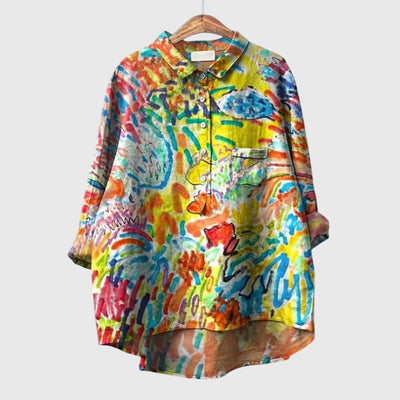 Naomi | Vibrant Art Blouse