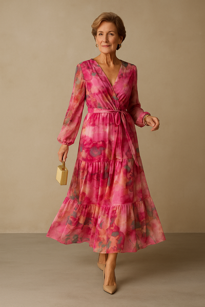 Camille | Rosewater Harmony Dress