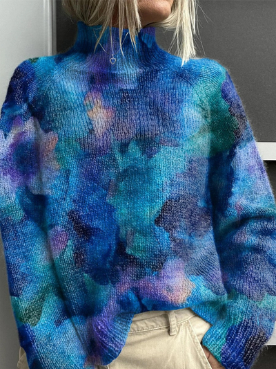 Lorraine | Midnight Waves Sweater