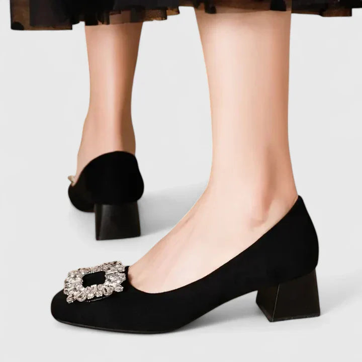 Kalea | Elegant Block Heel Shoes