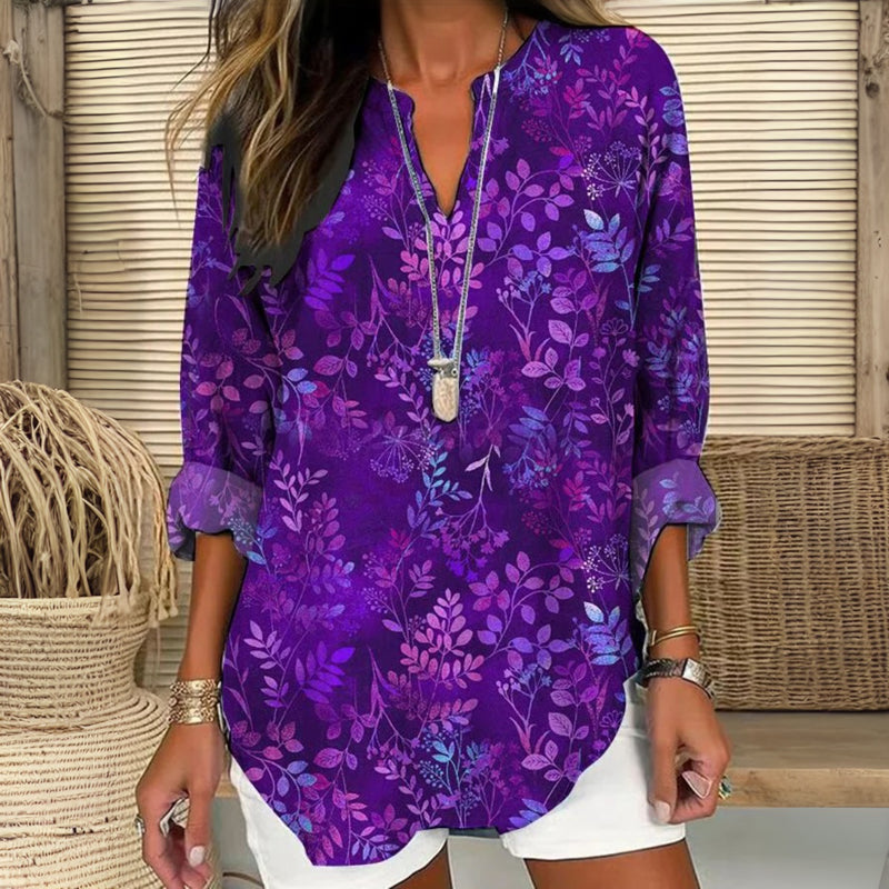 Monica | Floral Print Shirt