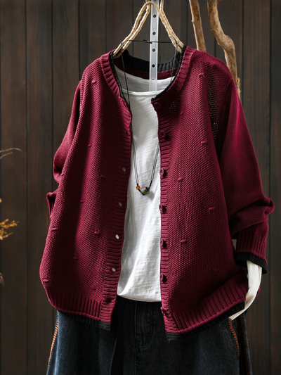 Mariela | Relaxed Button Cardigan