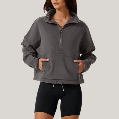 Karina | Effortless Zip Pullover