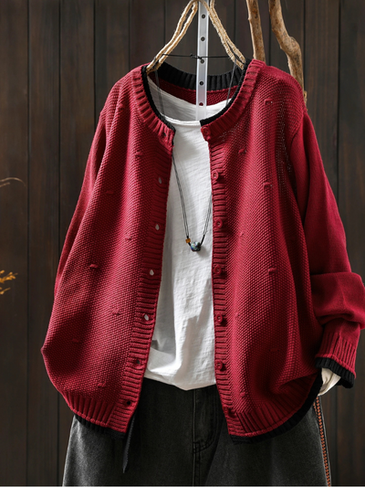 Mariela | Relaxed Button Cardigan