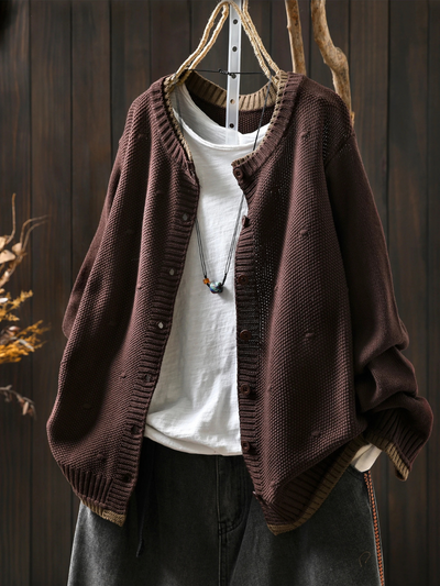 Mariela | Relaxed Button Cardigan
