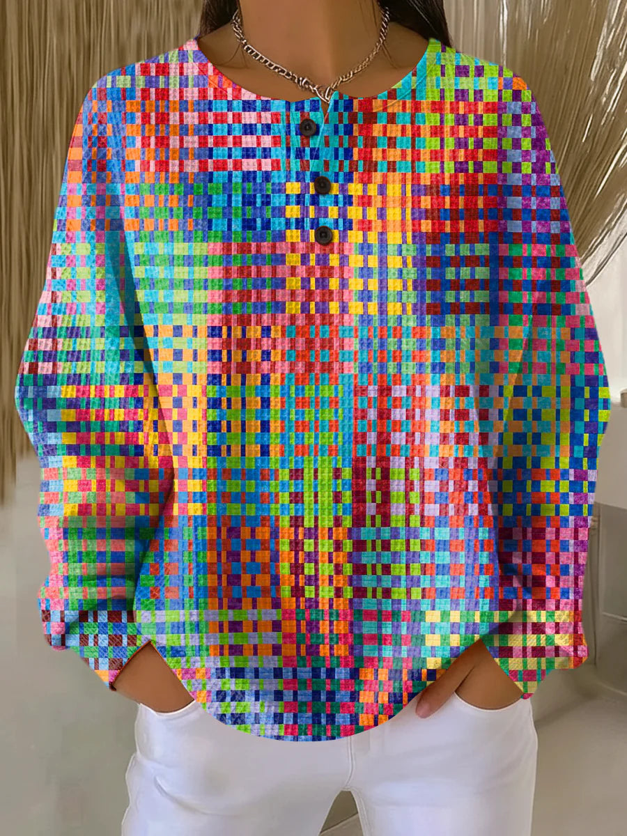 Frida | Mosaic Glow Sweater