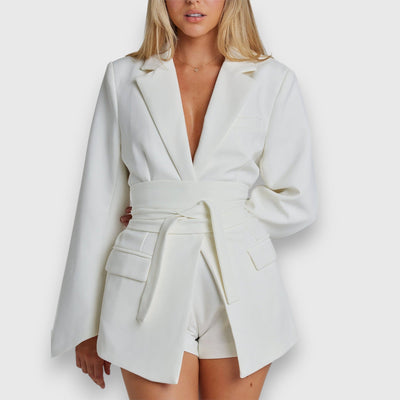 Lizbeth | Belted Blazer