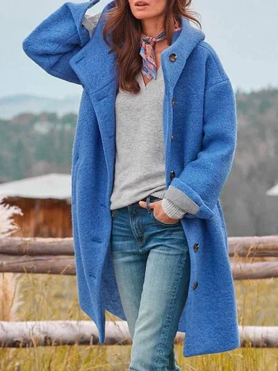 Marjorie | Cozy Button-Up Winter Coat