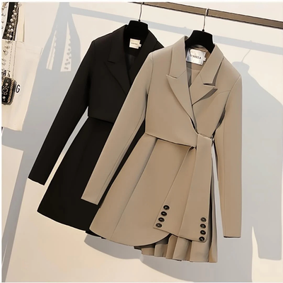 Celeste | Elegant Belted Wool Coat