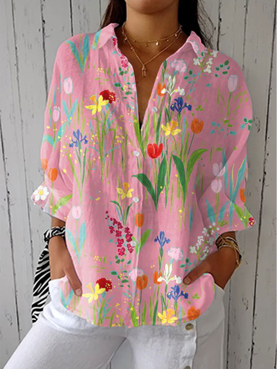 Elodie | Spring Garden Blouse