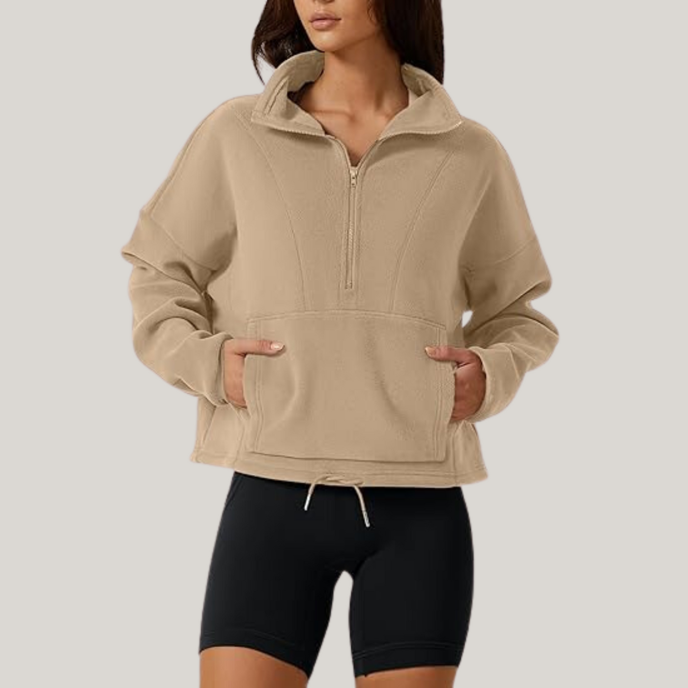 Karina | Effortless Zip Pullover