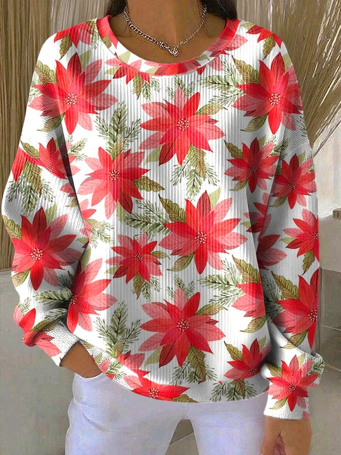 Nora | Winter Bloom Sweater