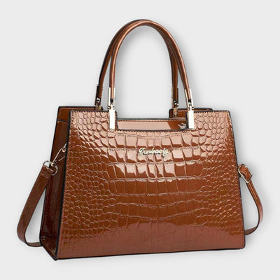 Gabrielle | Croco Luxe Tote