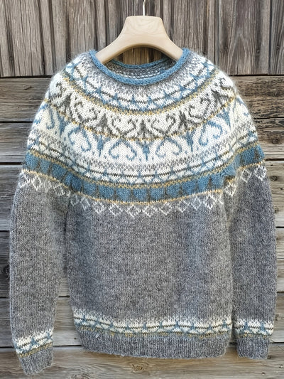 Evelyn | Silver Fjord Sweater