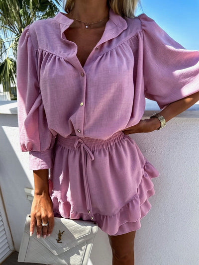 Eliana | Breezy Button-Up Set