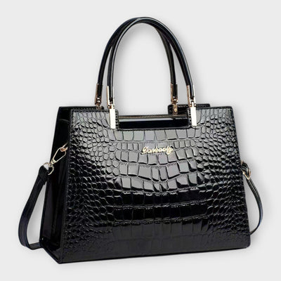Gabrielle | Croco Luxe Tote