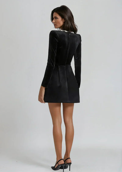 Vivienne | Velvet Elegance Dress