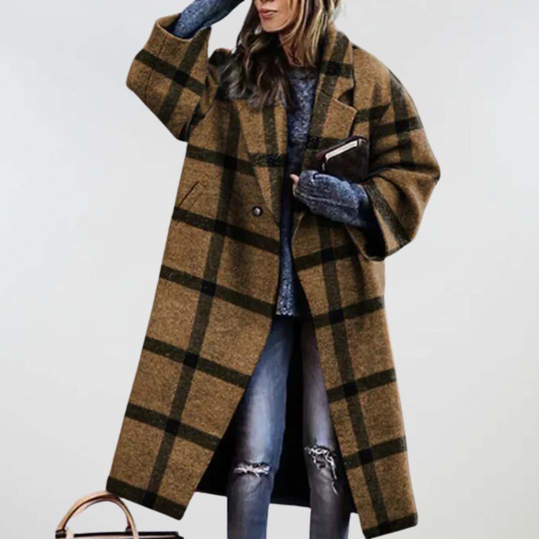 Beatrice | Highland Plaid Coat