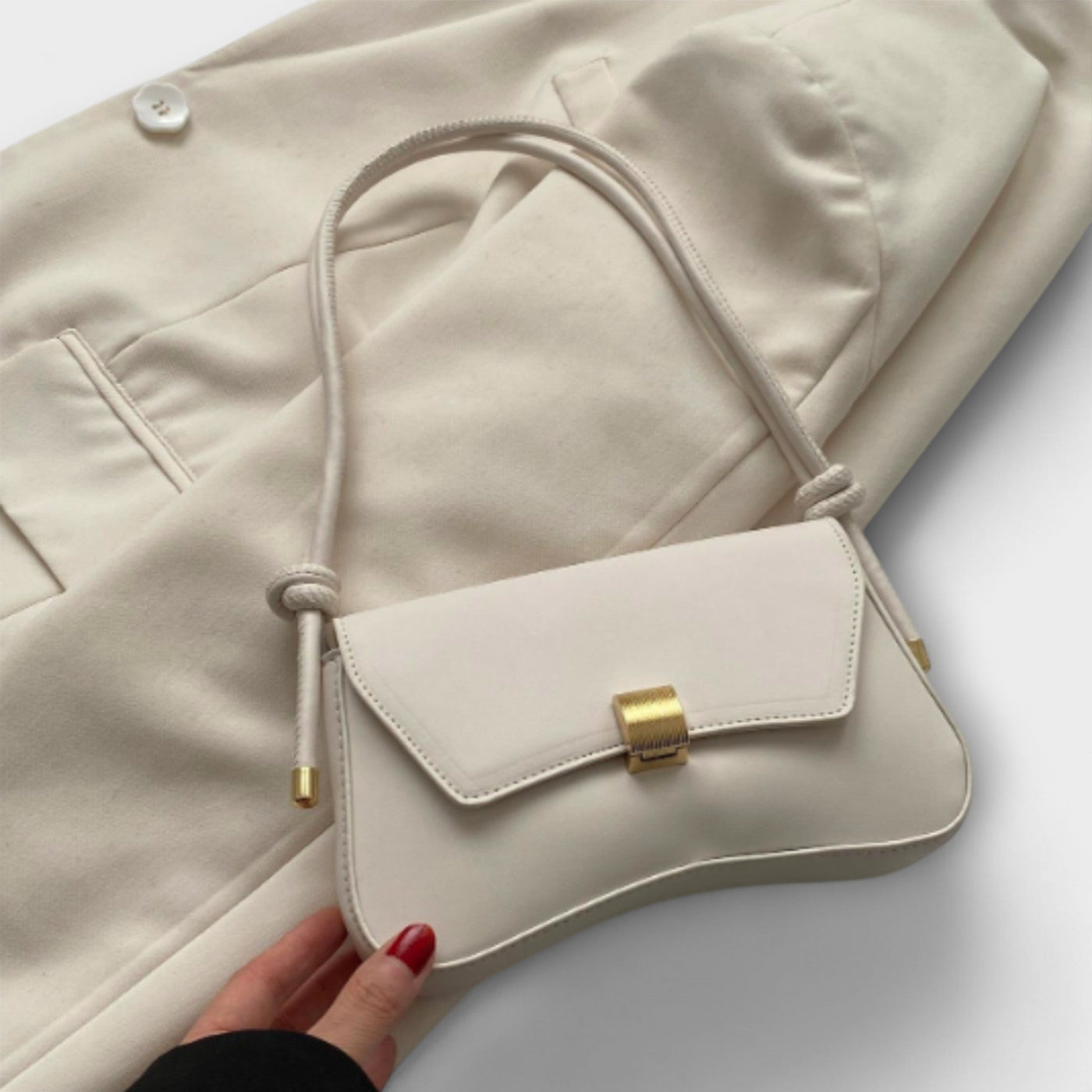 Amara | Sleek Curve Shoulder Bag