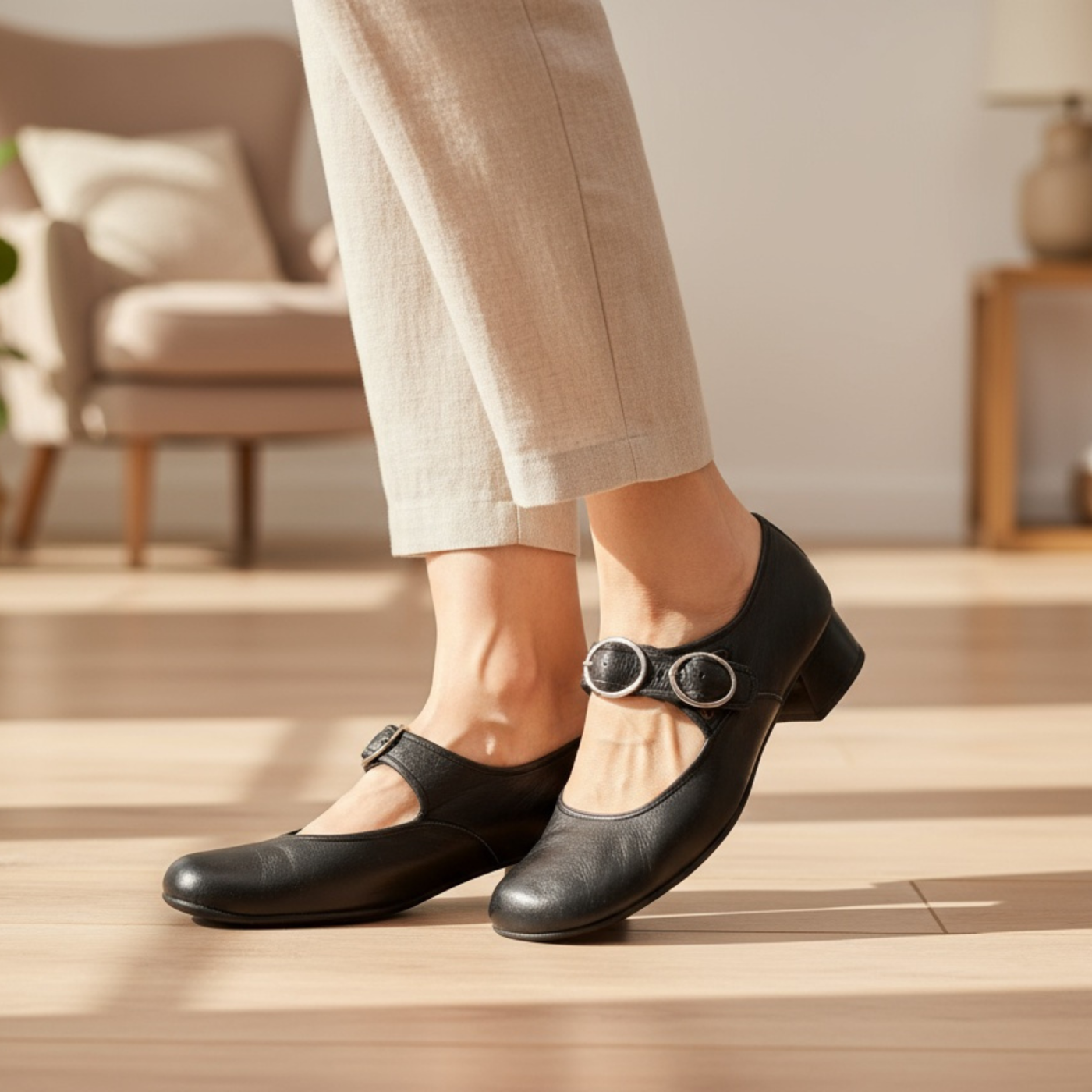 Greta | Classic Comfort Heels