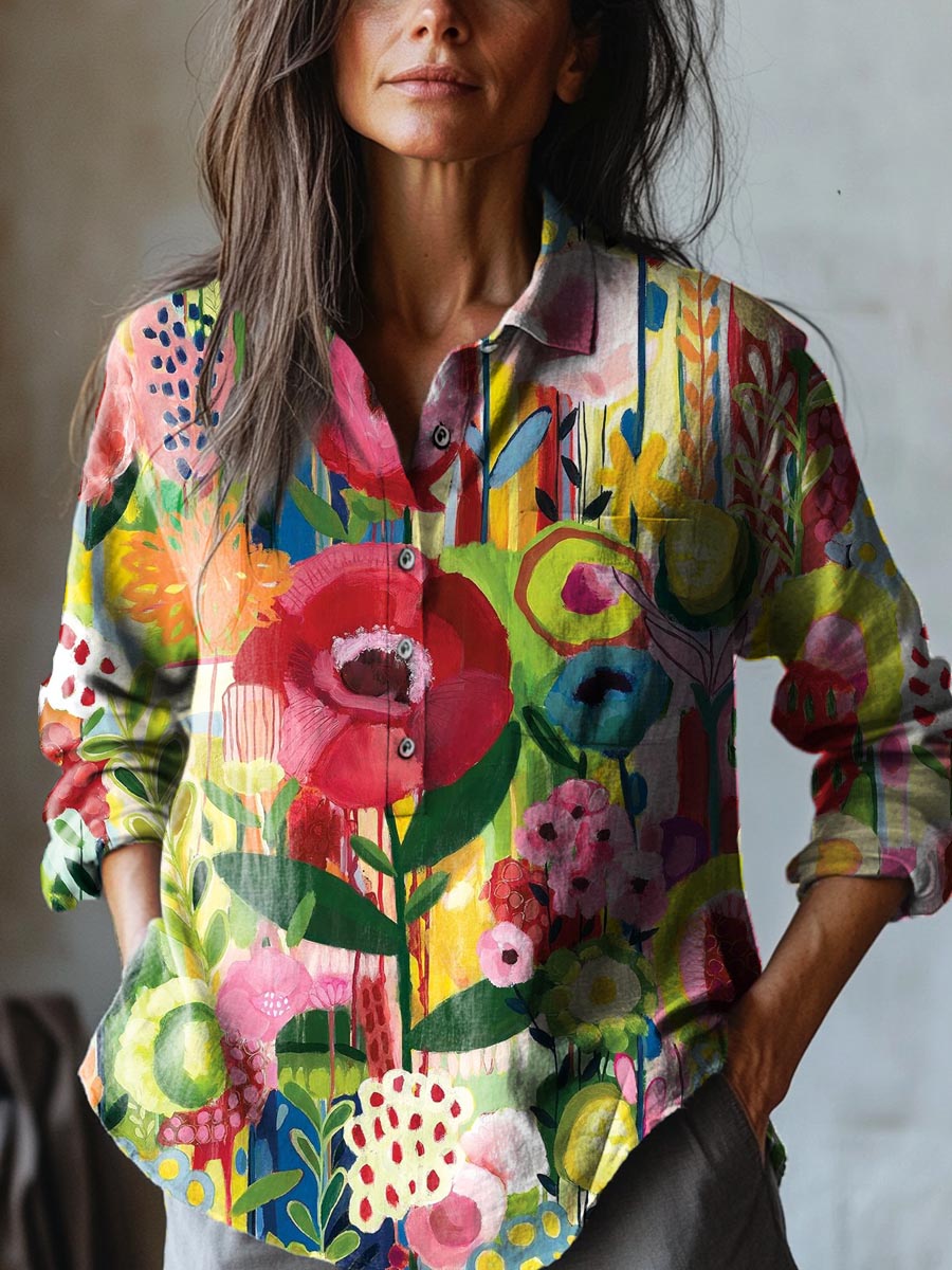 Grace | Painter’s Garden Blouse