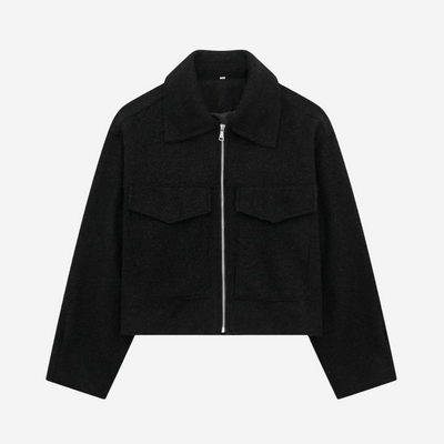 Deena | Classic Wool Zip Jacket