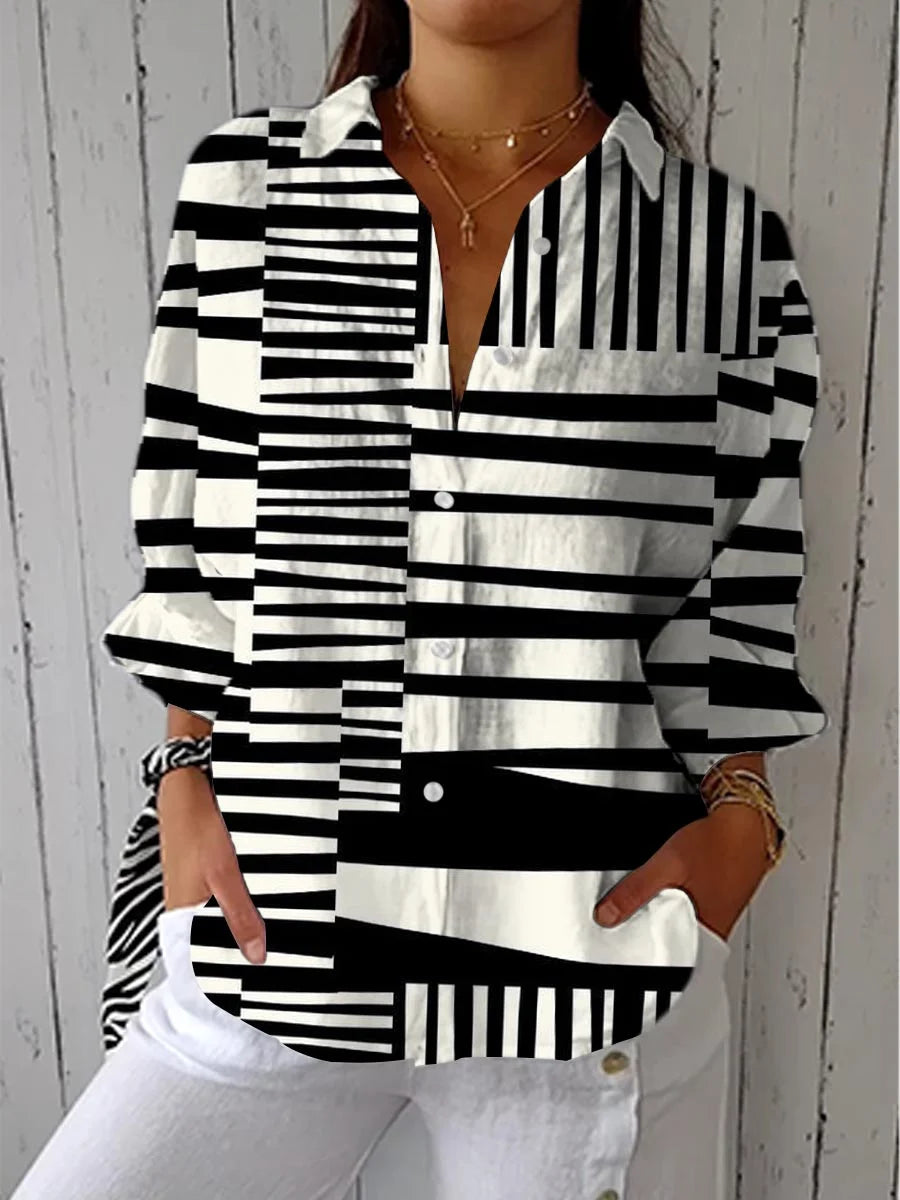 Riley | Modern Lines Blouse