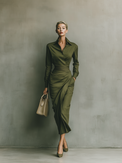 Audrey | Sculpted Wrap Dress