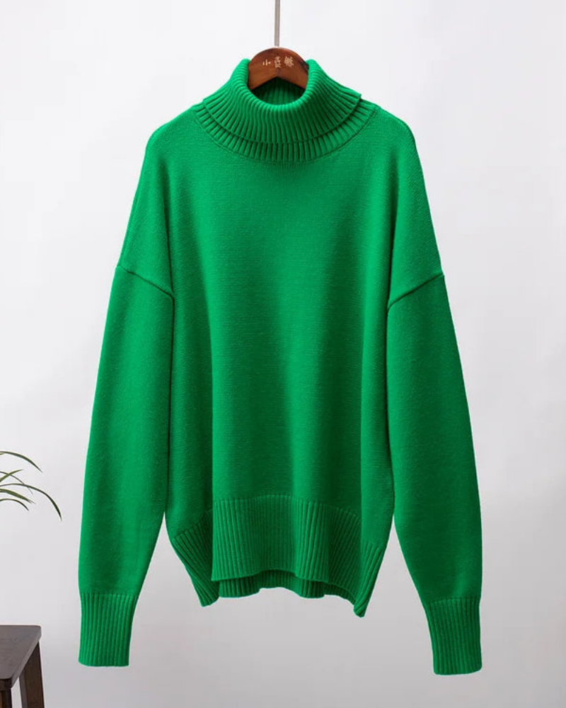 Aura | Emerald Grace Sweater