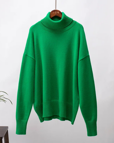 Aura | Emerald Grace Sweater