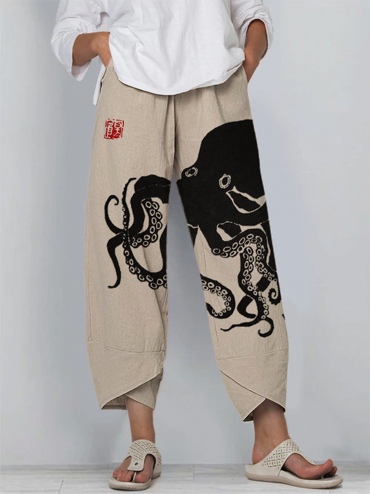Brooklyn | Ink Octopus Pants