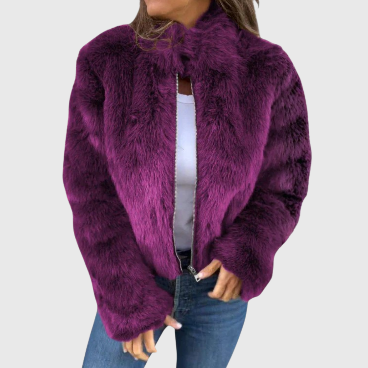 Julianne | Luxe Soft Fur Jacket