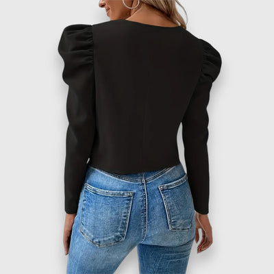 Phoebe | Puff Shoulder Blazer