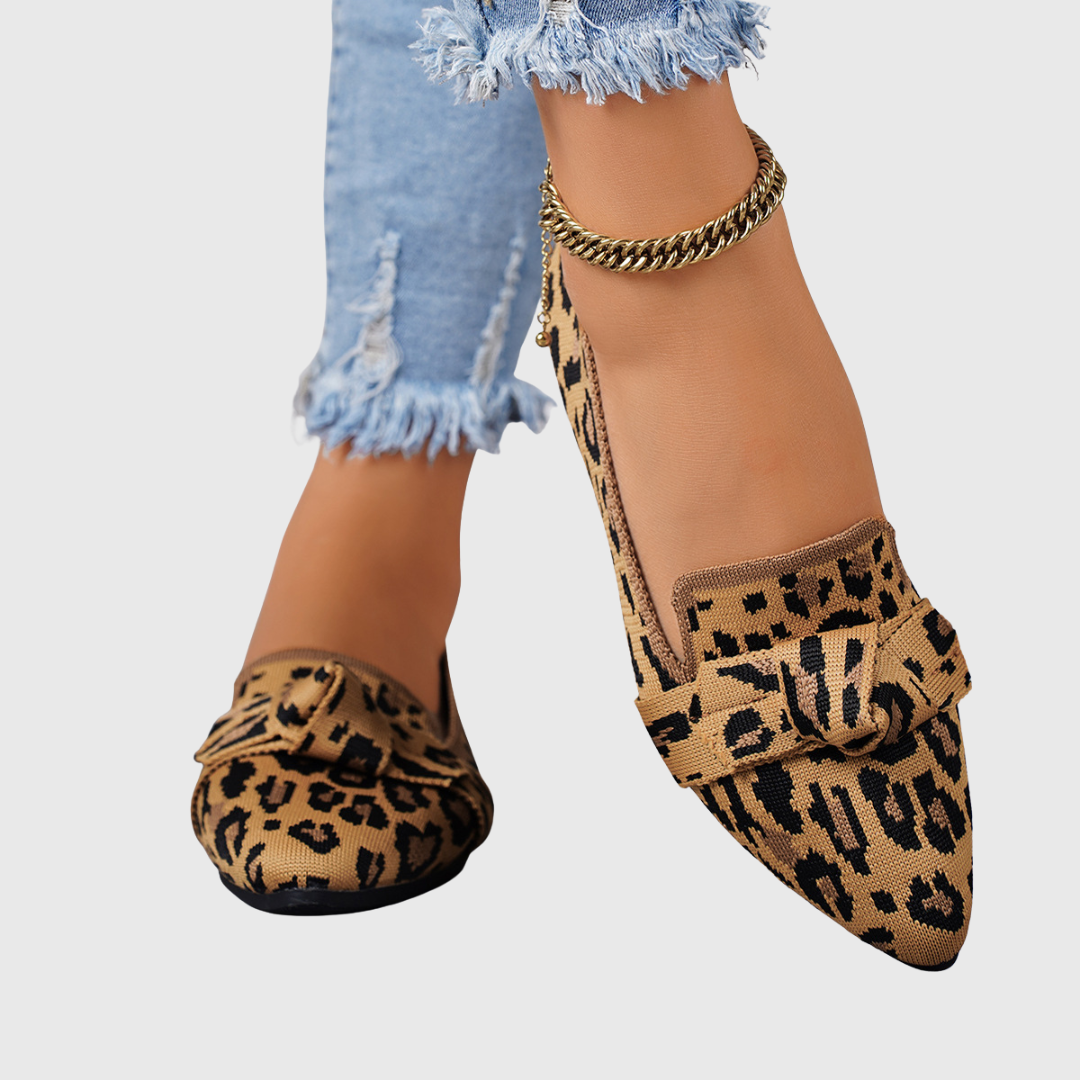 Winnie | Leopard Print Loafers
