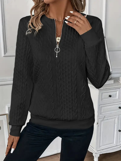 Whitney | Elegant Cable Sweater