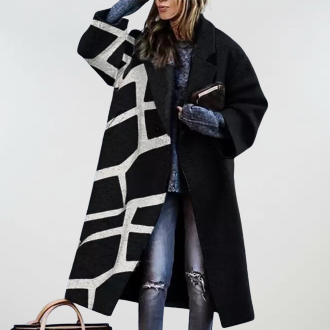Ingrid | Monochrome Path Coat