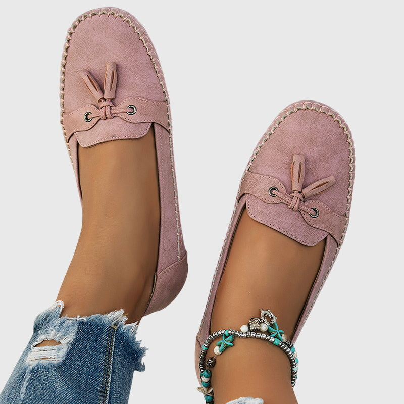 Belle | Classic Loafers with bow